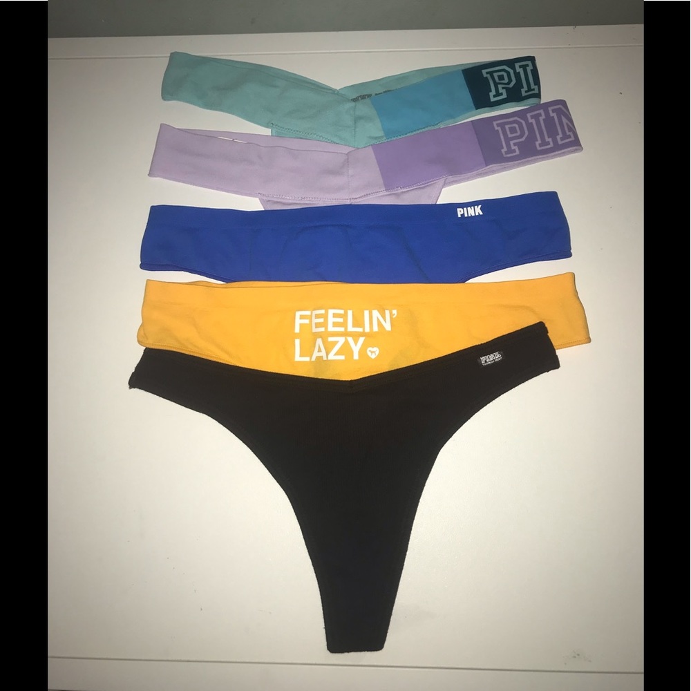 Victoria Secret Pink Thongs